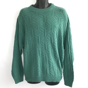Serious Affairs Teal Green Sweater